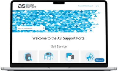 ASI Support Portal