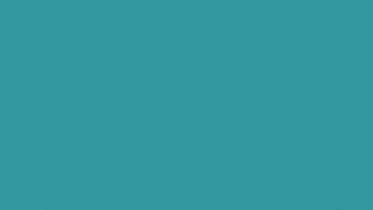 Gif of animated office supplies sliding onto a desk.