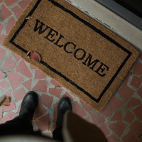 Welcome mat