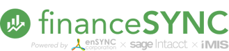 financeSYNC. Powered by enSYNC Corporation, sage Intacct, and iMIS.