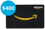 $400 Amazon gift card
