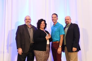iMIS partners receive an award at the iNNOVATIONS Conference