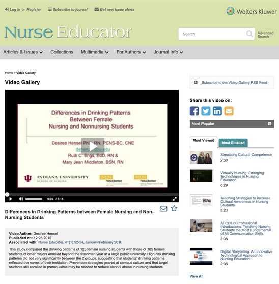 video abstract - example for abstract submission