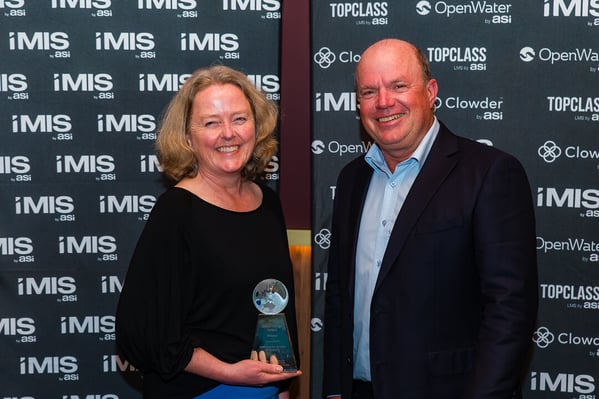 Dietitians Australia accepts a Great Things Award for Excellence in Award Program at the iMIS Users Group Asia Pacific 2025 Discovery Conference.&nbsp;