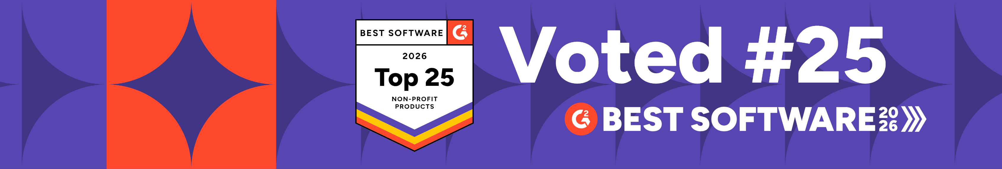 iMIS makes the list of top 25 non-profit software products from G2's Best Software awards.
