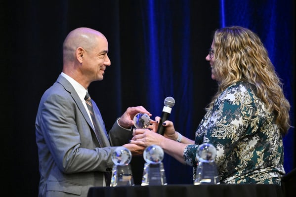CMLTO accepts a Great Things Award for Member Engagement&nbsp;at the 2025 iNNOVATIONS Conference