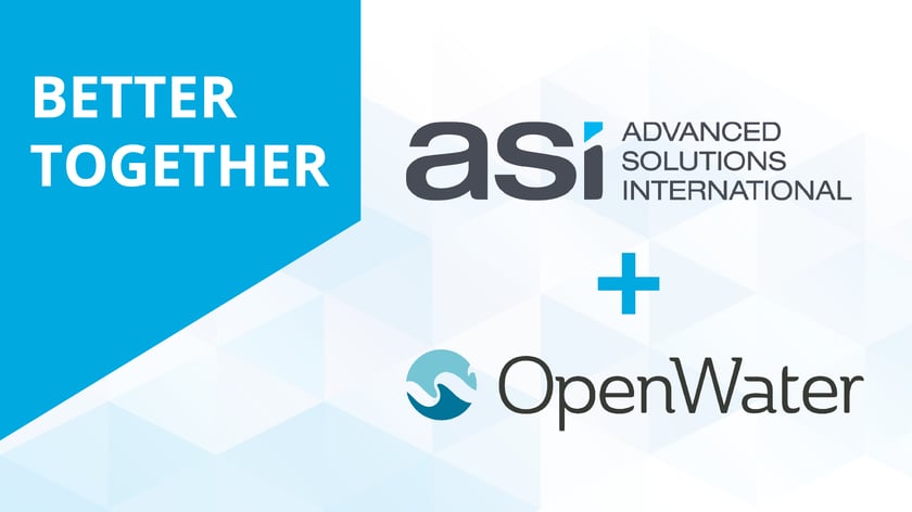 ASI and OpenWater - Better Together