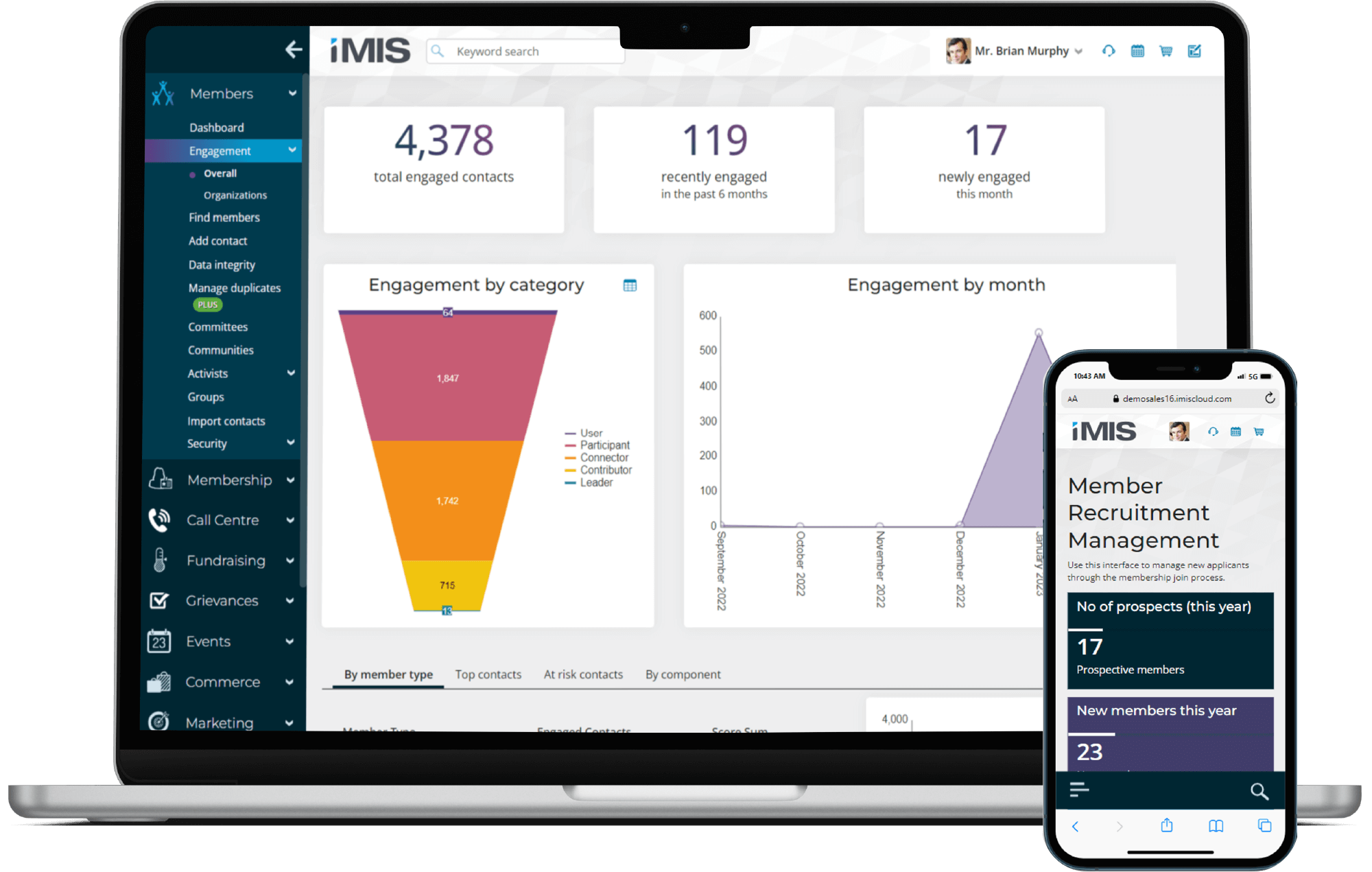 iMIS Engagement Management System