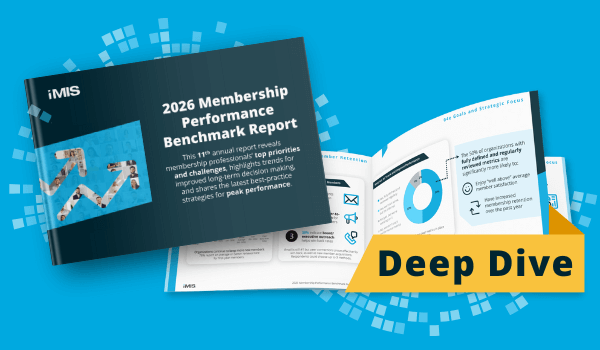 Deep Dive into the 2026 Membership Performance Benchmark Report by iMIS®.