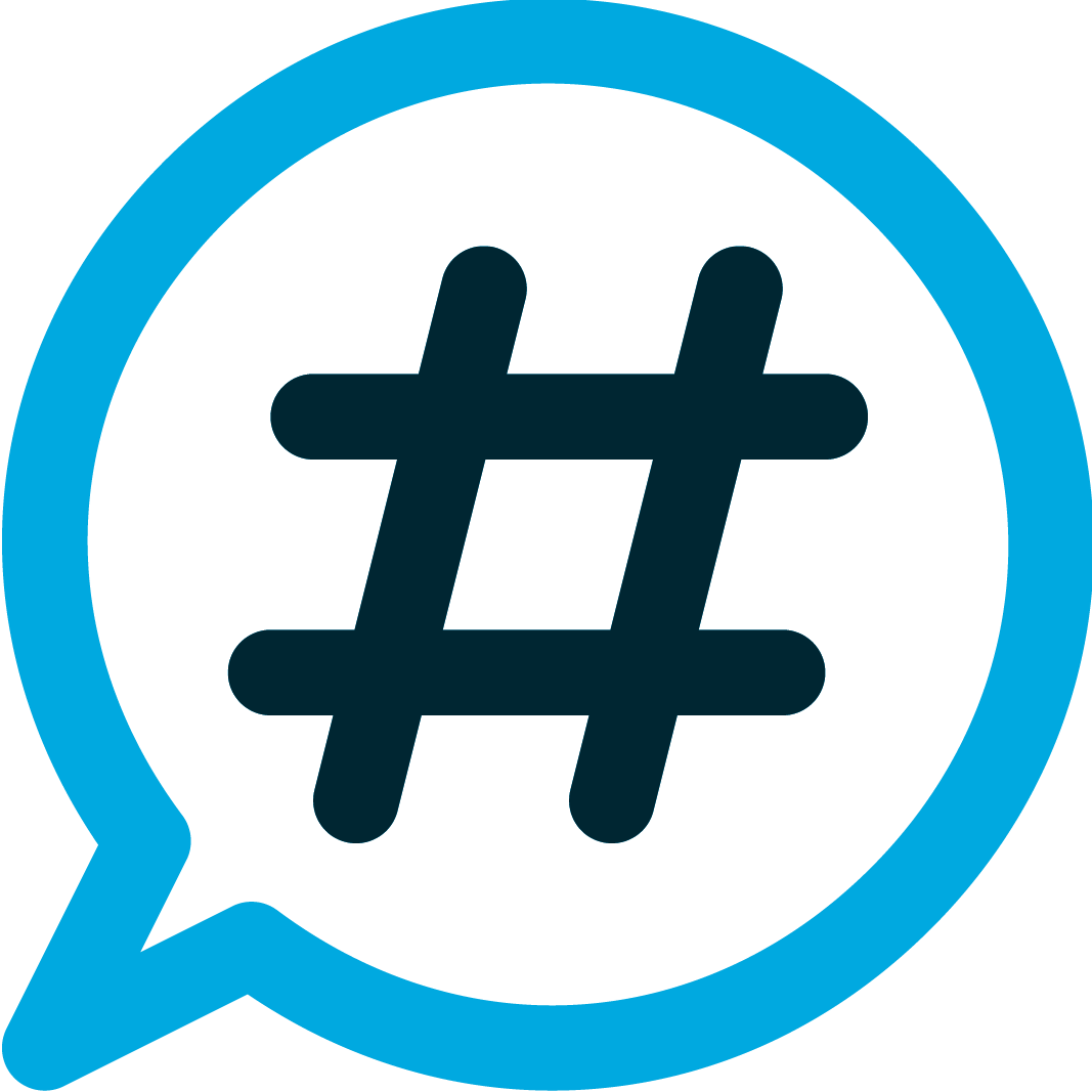 Hashtag icon