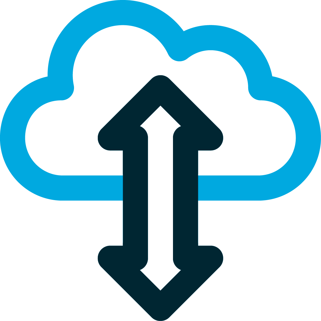 Cloud transition icon